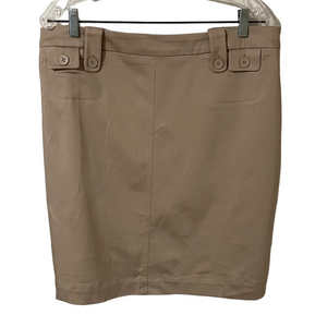 Loulou Diamond Beige Skirt Size 14